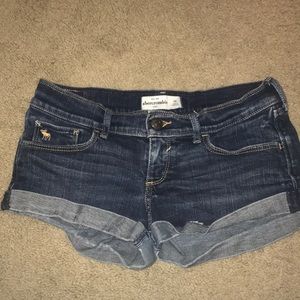 Abercrombie kids jean shorts